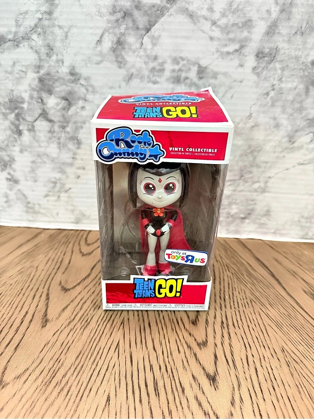 Funko Rock Candy Teen Titans Go! Raven Vinyl Figure! Collectible in original pac